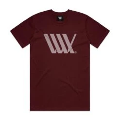 LUXBMX Flag Tee Maroon