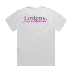 LUXBMX Slime Time Tee Faded White