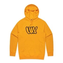 LUXBMX Throwie Hoodie - Yellow