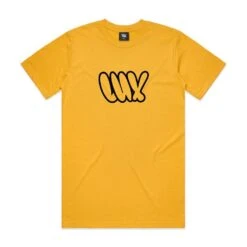 LUXBMX Throwie Tee - Yellow