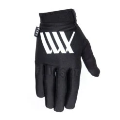 LUXBMX X FIST V2 Youth Gloves - Black/White -Canyon Sport Store luxbmx x fist v2 youth gloves blackwhite gloves fist black youth m 4