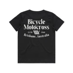 LUXBMX Youth Bicycle Motocross Tee Black