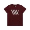 LUXBMX Youth Flag Tee Maroon