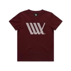 LUXBMX Youth Flag Tee Maroon