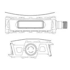 MCS Grafight XX Platform Pedals -Canyon Sport Store mcs grafight xx platform pedals pedals bmx international black 12 inch 6