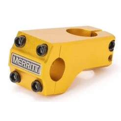 Merritt Inaugural Front Load Stem 11 Merritt Inaugural Front Load Stem -Canyon Sport Store merritt inaugural front load stem stems kickass distribution gold 50mm 6