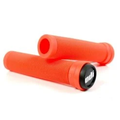 ODI Longneck SL Flangeless Grip -Canyon Sport Store odi longneck sl flangeless grip grips lusty industries fire red 5