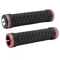 ODI-VANS Chase BMX Lock-on Grips Flangeless -Canyon Sport Store odi vans chase bmx lock on grips flangeless grips elite cycle imports blackred 4