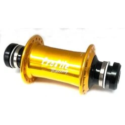 Profile AC-2 BMX Front Hub -Canyon Sport Store profile ac 2 bmx front hub front hubs elite cycle imports gold 36 hole 4