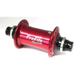 Profile AC-2 BMX Front Hub -Canyon Sport Store profile ac 2 bmx front hub front hubs elite cycle imports red 36 hole 7