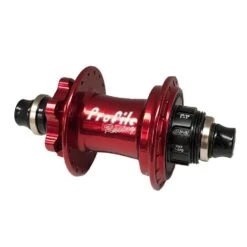 Profile AC-2 BMX Rear Disc Hub -Canyon Sport Store profile ac 2 bmx rear disc hub rear hubs elite cycle imports red 36 hole right hand drive 5