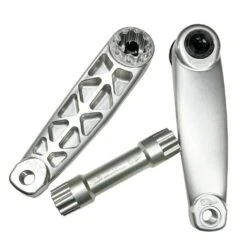 Profile Elite AL Crank Set -Canyon Sport Store profile elite al crank set cranks elite cycle imports silver 175mm 3