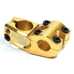 Profile Push Stem -Canyon Sport Store profile push stem stems elite cycle imports gold 48mm 3