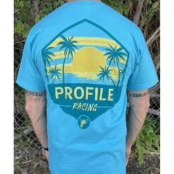 Profile Racing Paradise T-Shirt -Canyon Sport Store profile racing paradise t shirt t shirts elite cycle imports aqua xl 3