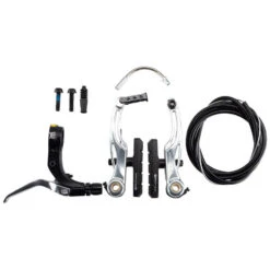 Promax P-1 Click Pro V-Brake Kit 108mm -Canyon Sport Store promax p 1 click pro v brake kit 108mm braking bmx international 108mm silver 5