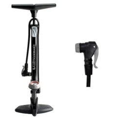QBP Air Attack Floor Pump (Alloy/Plastic)