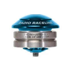 Radio Raceline 1-Inch Integrated Headset -Canyon Sport Store radio raceline 1 inch integrated headset headsets bmx international cyan 3