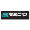 Radio Raceline Contest Banner / Black/White/Teal