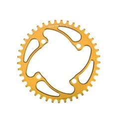 Rennen 4 Bolt 104 Chainring (Non-Threaded) -Canyon Sport Store rennen 4 bolt 104 chainring non threaded chainrings elite cycle imports gold 39t 18