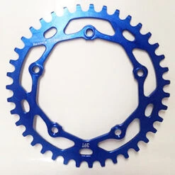 Rennen 5 Bolt 110 Threaded Chainring -Canyon Sport Store rennen 5 bolt 110 threaded chainring chainrings elite cycle imports blue 38t 8