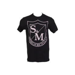 S & M Big Shield T-Shirt -Canyon Sport Store s m big shield t shirt t shirts bmx international blackpink l 3