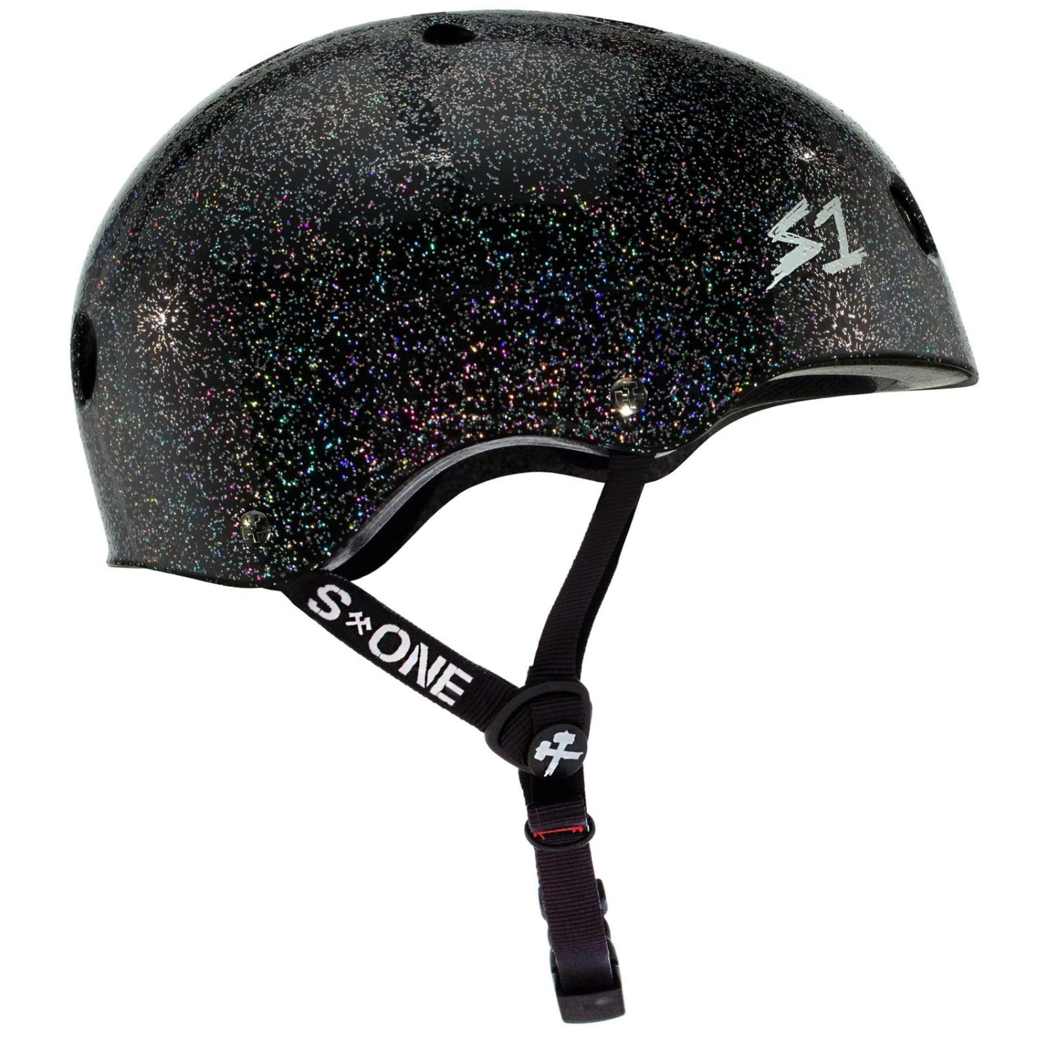 S-One Helmet Lifer Black Gloss Glitter 2 S-One Helmet Lifer Black Gloss Glitter - Image 2