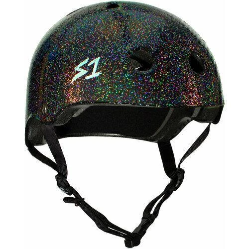 S-One Helmet Lifer Black Gloss Glitter 1 S-One Helmet Lifer Black Gloss Glitter