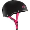 S-One Helmet Lifer Black Matte/Pink Straps