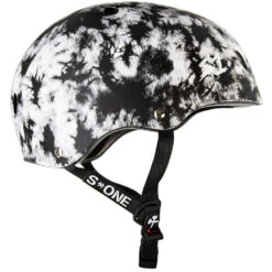 S-One Helmet Lifer Black & White Tie Dye
