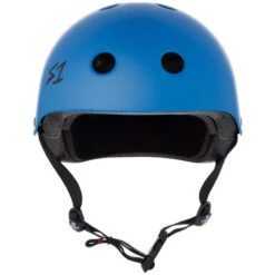S-One Helmet Lifer Cyan Matte -Canyon Sport Store s one helmet lifer cyan matte helmets trinity distribution cyan xs 3