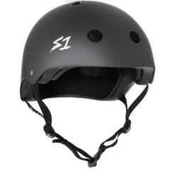 S-One Helmet Lifer Dark Grey Matte -Canyon Sport Store s one helmet lifer dark grey matte helmets trinity distribution matte dark grey xs 3