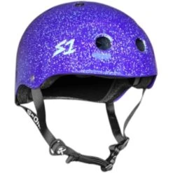 S-One Helmet Lifer Purple Gloss Glitter