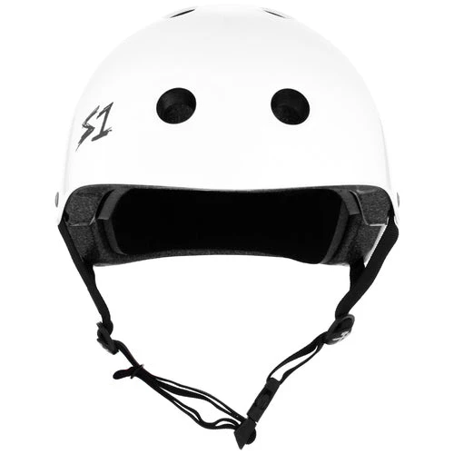 S-One Lifer Helmet / White Gloss 2 S-One Lifer Helmet / White Gloss - Image 2
