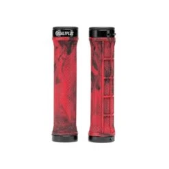 Salt Plus Locked Flangeless Grips -Canyon Sport Store salt plus locked flangeless grips grips bmx international redblack marble 4