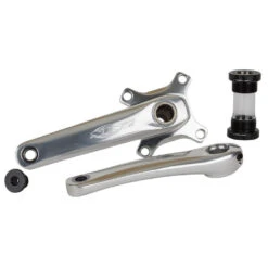Sinz Elite 2pc Crank Set -Canyon Sport Store sinz elite 2pc crank set cranks motive distribution 177 5mm silver 5