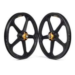 Skyway 20 Inch Freewheel Graphite Wheelset