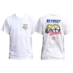 Skyway 60th Anniversary USA T-Shirt -Canyon Sport Store skyway 60th anniversary usa t shirt t shirts bmx international white xl 9