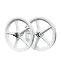 Skyway Tuff 5 Spoke 16 Inch Wheelset -Canyon Sport Store skyway tuff 5 spoke 16 inch wheelset wheel sets bmx international white right hand drive 4