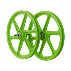 Skyway Tuff 6 Spoke Wheelset -Canyon Sport Store skyway tuff 6 spoke wheelset wheel sets bmx international green right hand drive 10