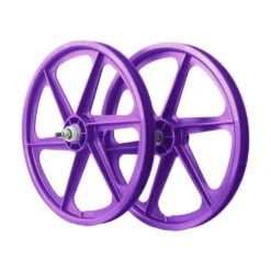 Skyway Tuff 6 Spoke Wheelset -Canyon Sport Store skyway tuff 6 spoke wheelset wheel sets bmx international purple right hand drive 5