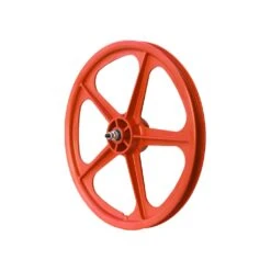 Skyway Tuff II 5 Spoke Rear Wheel 11 Skyway Tuff II 5 Spoke Rear Wheel -Canyon Sport Store skyway tuff ii 5 spoke rear wheel rear wheels bmx international orange right hand drive 5