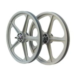Skyway Tuff II 5 Spoke Wheelset -Canyon Sport Store skyway tuff ii 5 spoke wheelset wheel sets bmx international grey right hand drive 4
