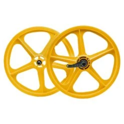 Skyway Tuff II Coaster Wheel Set -Canyon Sport Store skyway tuff ii coaster wheel set wheel sets bmx international yellow right hand drive 5