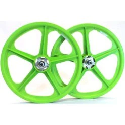 Skyway Tuff II Rivet 20 Wheelset -Canyon Sport Store skyway tuff ii rivet 20 wheelset wheel sets bmx international green right hand drive 3