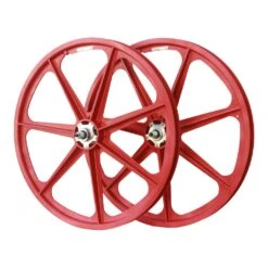 Skyway Tuff II Rivet 24 Inch Wheelset 7 Skyway Tuff II Rivet 24 Inch Wheelset -Canyon Sport Store skyway tuff ii rivet 24 inch wheelset wheel sets bmx international red right hand drive 3