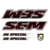 S&M 38 Special Decal Set