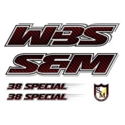 S&M 38 Special Decal Set