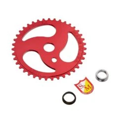 S&M Chainsaw Sprocket -Canyon Sport Store sm chainsaw sprocket sprockets bmx international red 39t 12