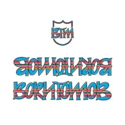 S&M Hoder BTM Frame Decal Set