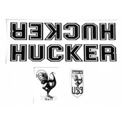 S&M Hucker Holmes Frame Sticker Set